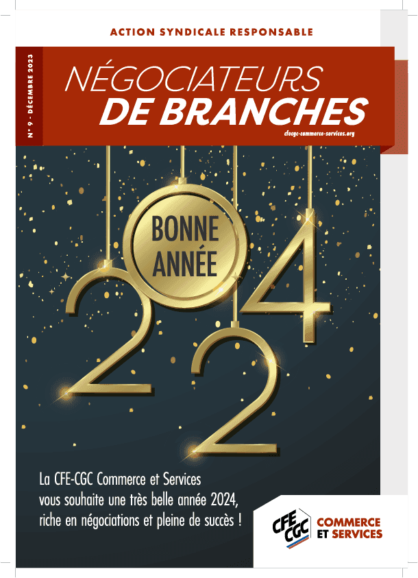 Couverture Négociateurs de Branches n°9