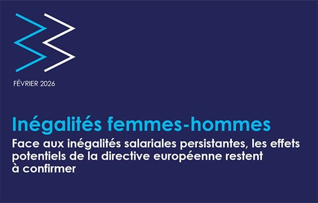 Etude APEC - Inégalités femmes-hommes