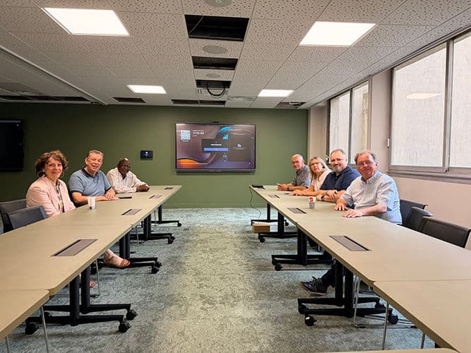 La Commission Négociateurs de Branches inaugure la nouvelle salle de réunion