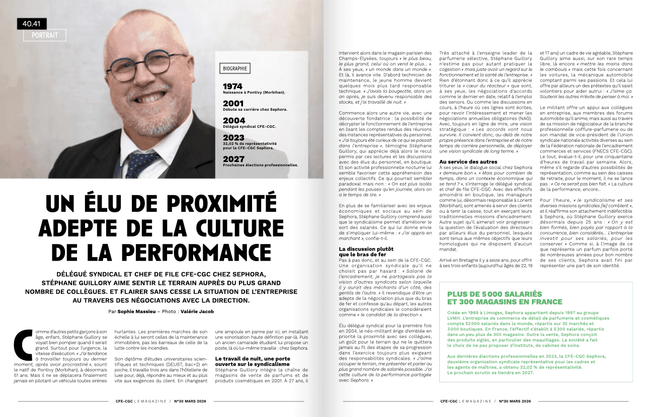 CFE-CGC LE MAGAZINE I N°30 MARS 2026