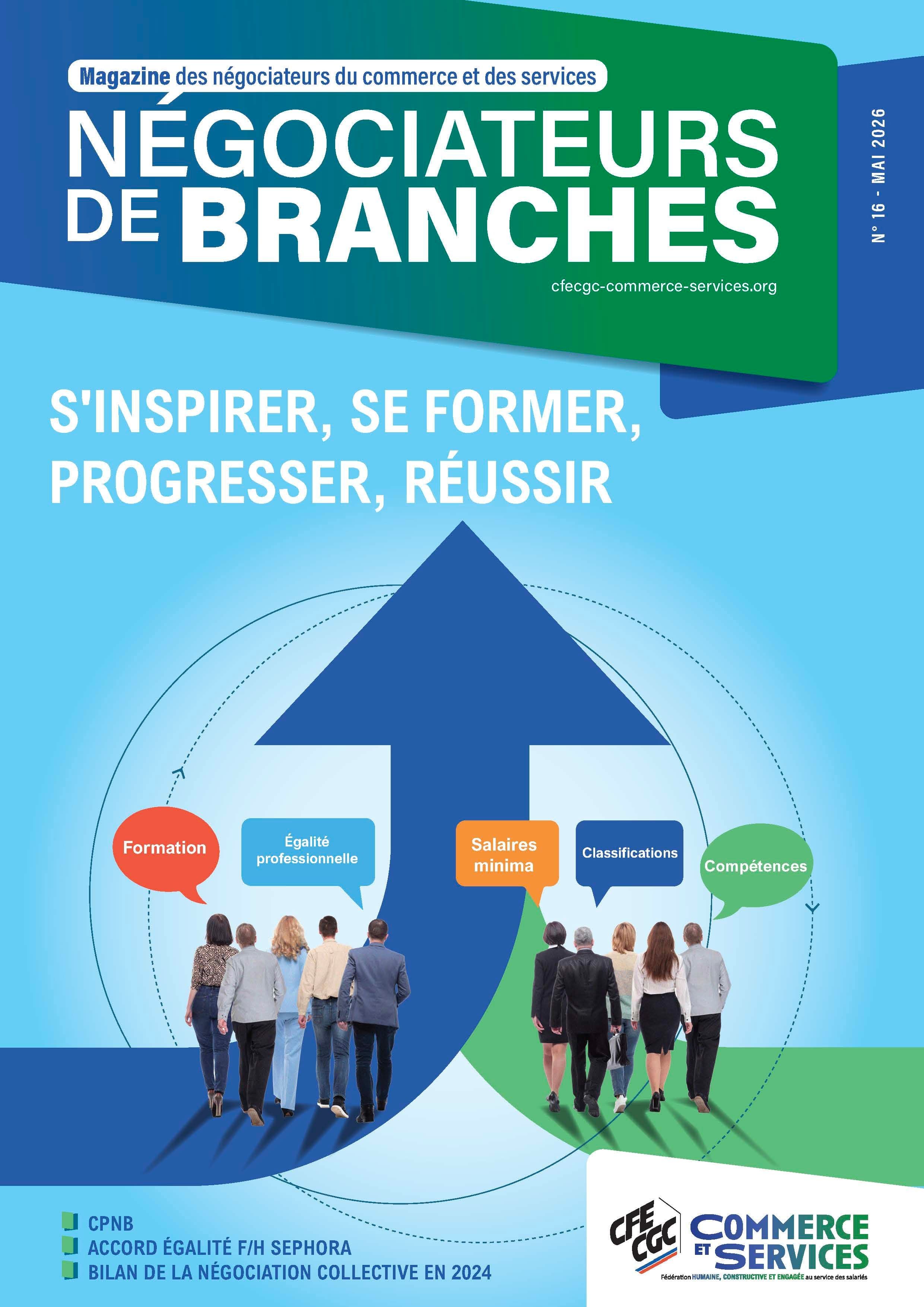 Couverture Négociateurs de Branches n°16